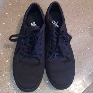 All Black Vans